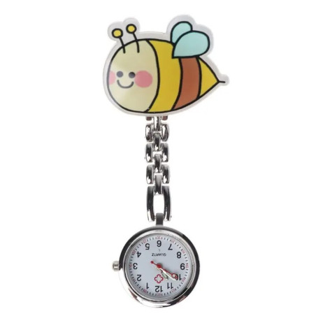Cute Bee Nurse Watch | Practical Fob Watch for Medical Staff