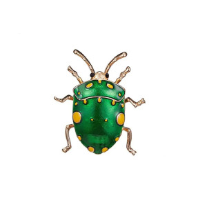 Cosmic Beetle Brooch Pin | Cute Enamel Insect Jewelry Gift