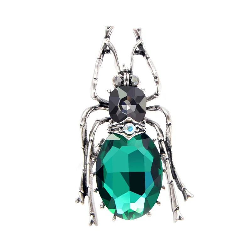 Majesty Scarab Brooch | Crystal Beetle Pin | Unique Gift