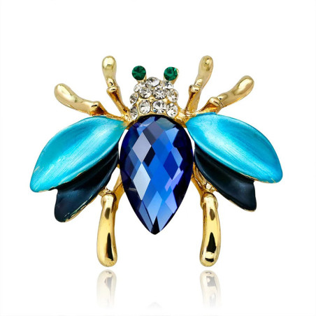 "Radiant Jewel" Bee Brooch | Cute Bee Jewelry Gift for Women