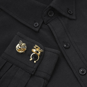 Unique Gold Bee Button Covers | Luxury Bee Jewelry Gift