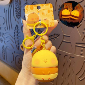 Funny LED Bee Keychain | Cute Light-Up Bee Keyring Gift 🐝