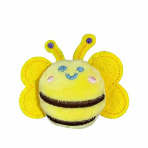 Cute Smiling Bee Plush Keychain | Sets of 1 to 20 | Gift Idea
