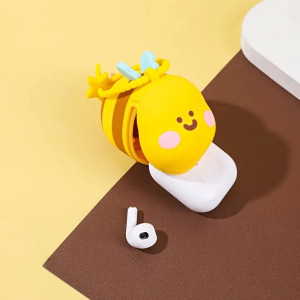 Cute Bee Coin Purse Keychain | Silicone "Mimi Bee-Smile" Gift