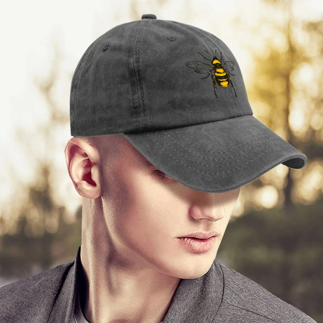 "Urban Forager" Bee Cap | Vintage Streetwear Dad Hat Gift