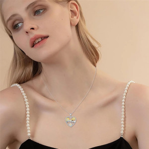 Sweet Honey Heart Bee Necklace | A Unique Romantic Gift!