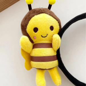 Funny Bee Plush Headband - Cute Hair Accessory | 2 Styles