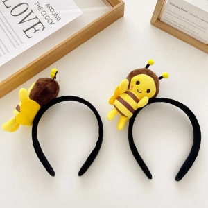 Funny Bee Plush Headband - Cute Hair Accessory | 2 Styles