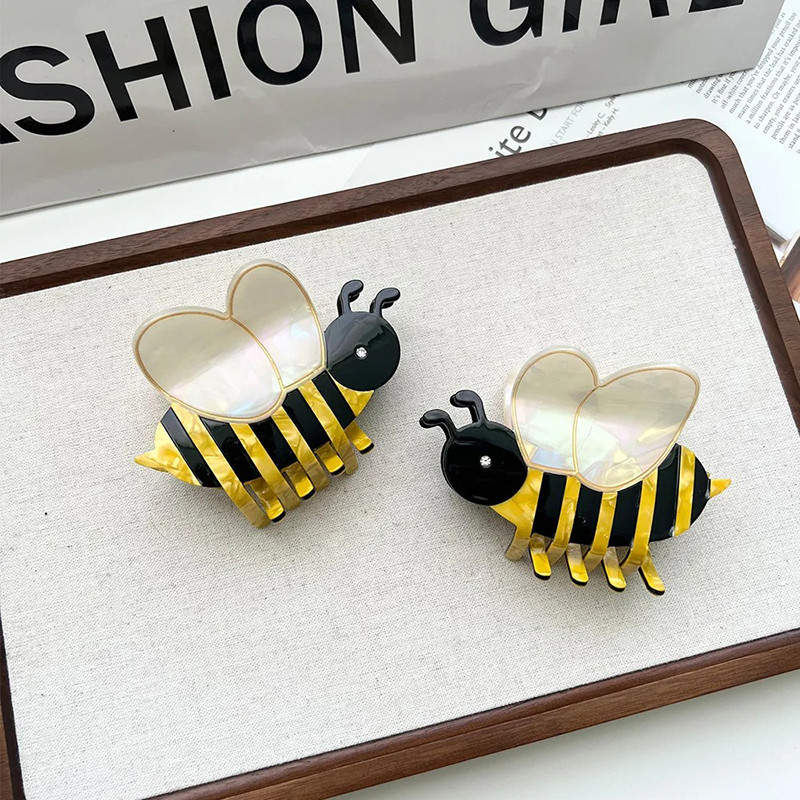 Pearly Wings Bee Hair Clip | Cute Bee Accessory for Women