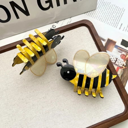 Pearly Wings Bee Hair Clip | Cute Bee Accessory for Women