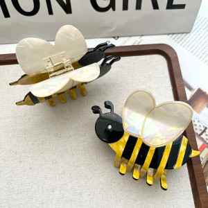 Pearly Wings Bee Hair Clip | Cute Bee Accessory for Women