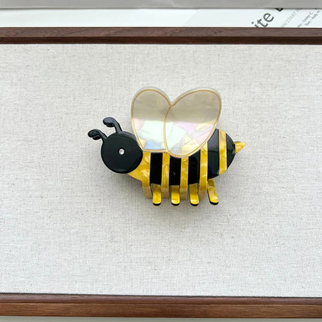Pearly Wings Bee Hair Clip | Cute Bee Accessory for Women