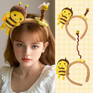 Cute Bee Headband | Funny Double Mascot Party Gift Accessory