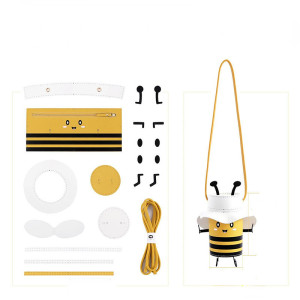 Creative Bee DIY Bag Kit | Cute Handmade Purse Gift for Her