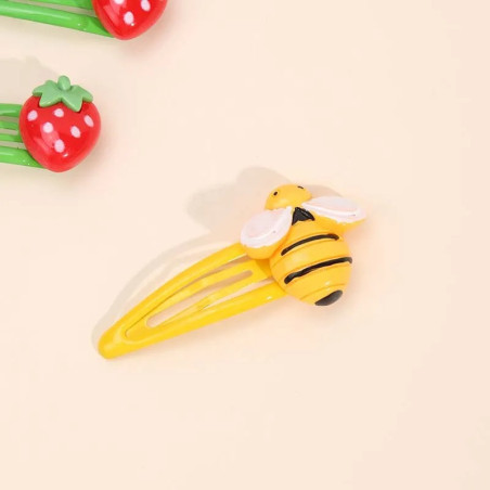 Cute Bee Hair Clips Gift | Set of 6 Fun Barrettes