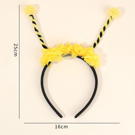 Cute "Flowery Antennae" Bee Headband | Costume & Party Gift