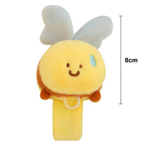 Cute Bee Plush Slap Bracelet for Kids | Funny Animal Toy Gift