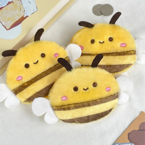 Cute Bee Plush Coin Purse | Kawaii Pouch & Unique Gift Idea