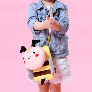 Cuddly Bee Plush Bag | Cute Baby Bee Purse | Unique Kids Gift