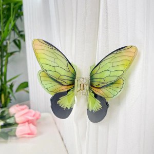 Cute "Dream Fan" Butterfly Hair Clip | Unique Gift for Women