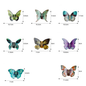 Cute "Dream Fan" Butterfly Hair Clip | Unique Gift for Women