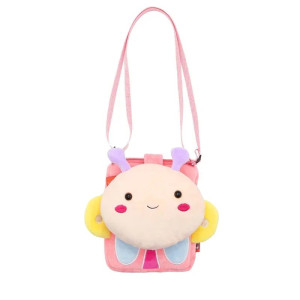 Charming Butterfly Plush Purse | Cute Bag for Kids & Toddlers