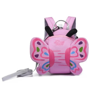 Cute Butterfly Toddler Backpack with Safety Harness | 1-4 Yrs