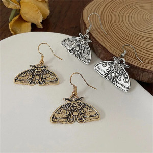 "Nocturnal Mysteries" Moth Earrings | Boho & Lunar Jewelry