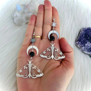 "Astral Awakening" Earrings - Spiritual Butterfly Jewelry!