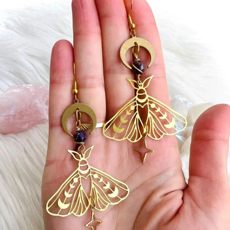 "Astral Awakening" Earrings - Spiritual Butterfly Jewelry!