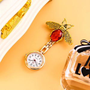 Cute Butterfly Nurse Watch | Elegant & Practical Fob Brooch