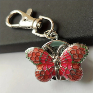 Elegant Butterfly Clip-On Nurse Watch | Unique Medical Gift