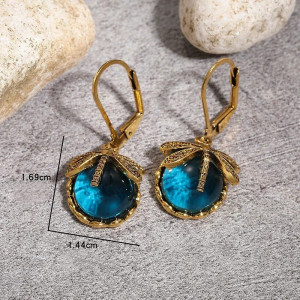 Mystic Dawn Dragonfly Earrings - Fairy & Boho Jewelry Gift
