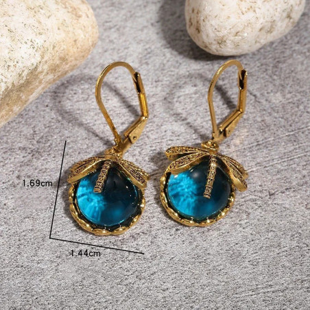 Mystic Dawn Dragonfly Earrings - Fairy & Boho Jewelry Gift
