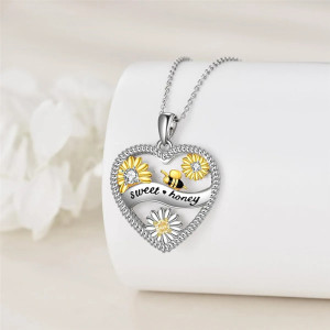 "Always With You" Ladybug Heart Necklace | Engraved Gift Idea