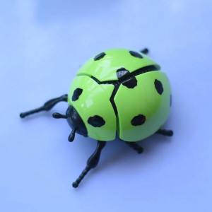 Bouncing Ladybug Wind-Up Toy | Cute & Funny Desk Gift