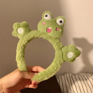 Cute Frog Plush Headband | Kawaii Funny Hair Accessory Gift