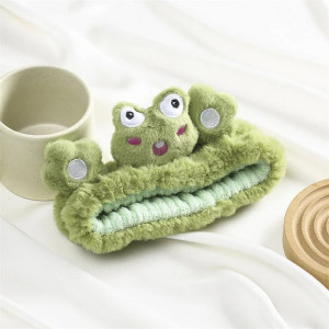 Plush Frog Headband | Cute Spa & Makeup Accessory Gift