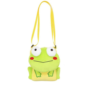 Cute Frog Plush Purse | Funny Kawaii Crossbody Bag Gift Idea