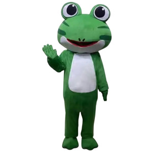 Happy Hopper Funny Frog Mascot Costume for Events & Parties