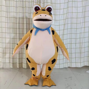 Savannah Sand Frog Mascot Costume - Funny & Unique Outfit