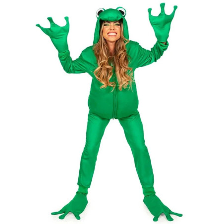 Funny Frog Onesie Costume for Adults | Cute Jumpsuit Gift
