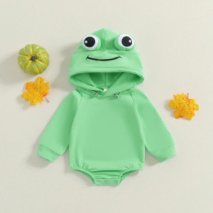 Funny Hooded Frog Onesie for Baby | Cute Gift Idea | 0-18m