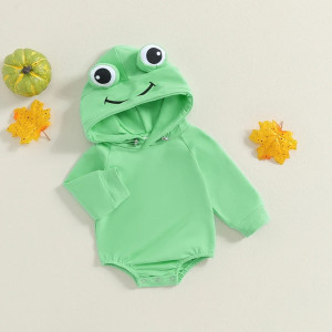 Funny Hooded Frog Onesie for Baby | Cute Gift Idea | 0-18m