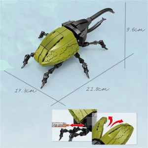 Educational Forest Titan Figurine - Realistic Giant Beetle