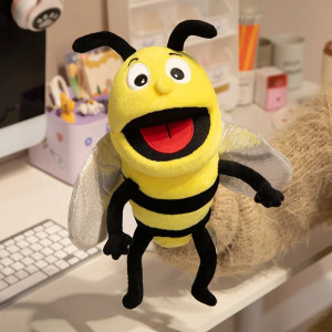 Happy Bee Plush Toy - Cute, Soft & Cuddly Gift Idea 🐝