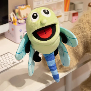 Cute Giggling Dragonfly Plush | Soft Nursery Decor Gift Idea