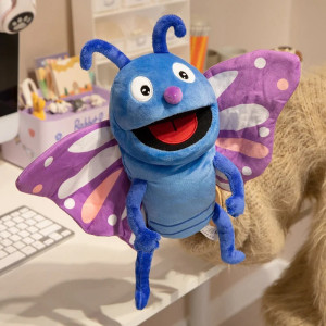 Cheerful Meadow Butterfly Plush | Cute Nursery Decor Gift