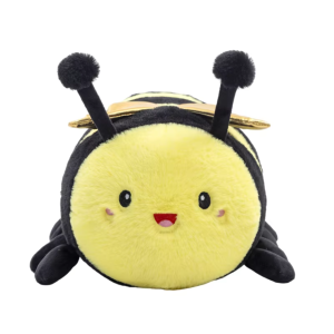 Cute Golden Caterpillar Bee Plush | 2 Sizes | Unique Gift