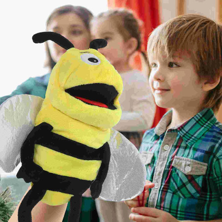"Funny Bee" Hand Puppet | Unique Gift for Kids & Toddlers